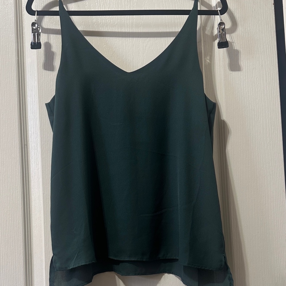 Shinestar Deep Green Camisole Top